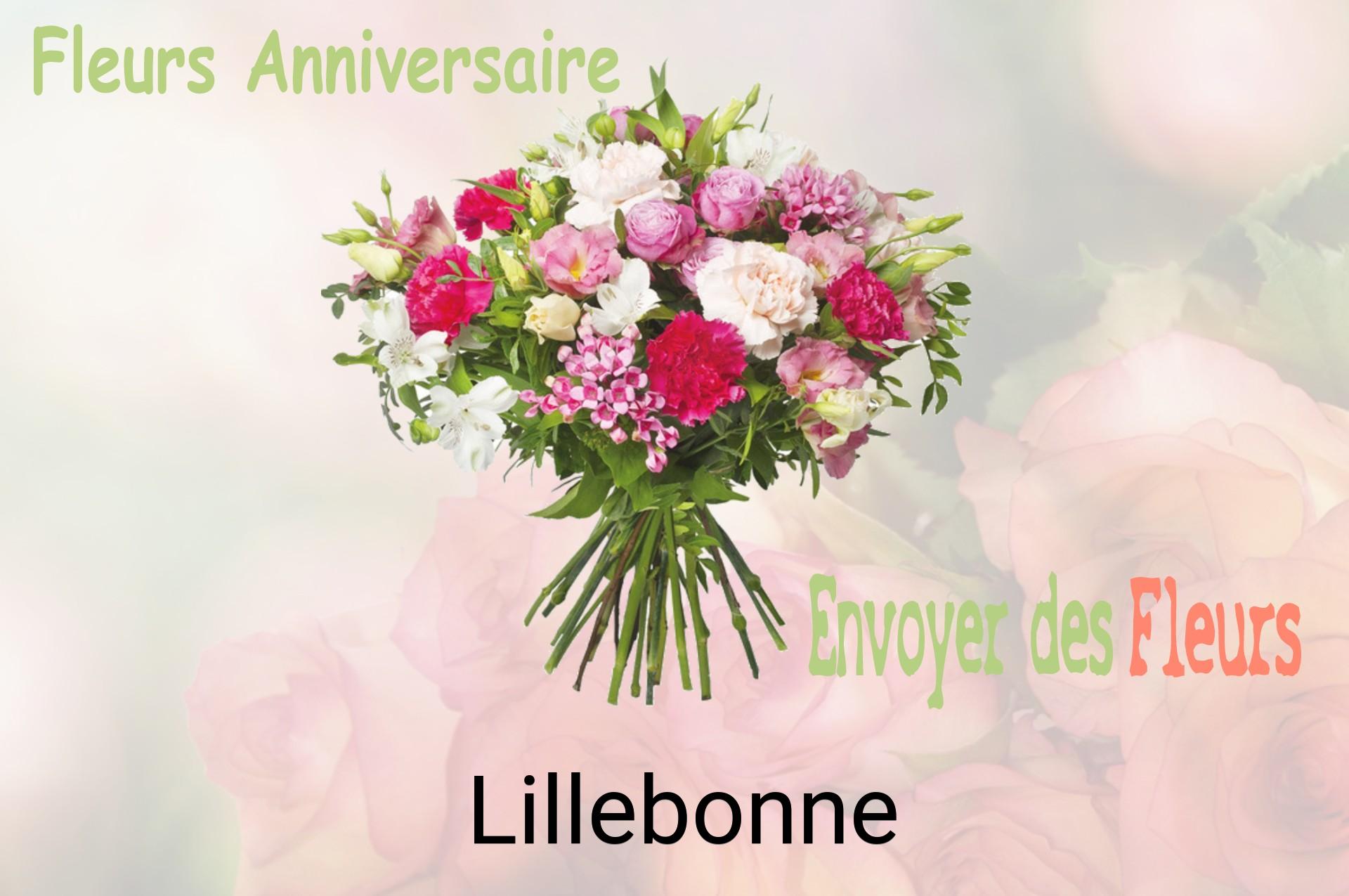 Bouquet de fleurs d’anniversaire livré à Lillebonne